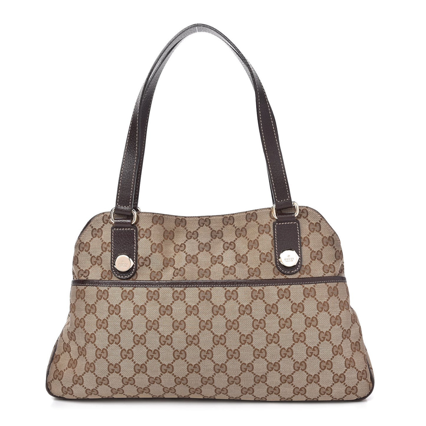 Monogram Medium Charmy Shoulder Bag Brown
