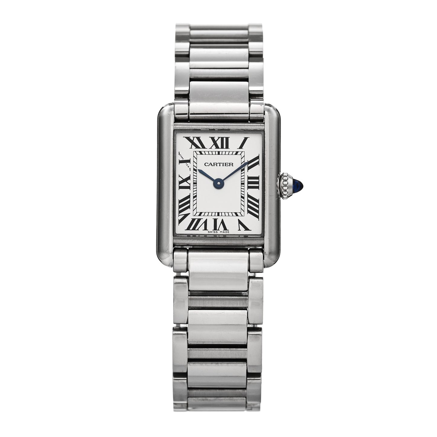 Stainless Steel 22mm Tank Must Quartz Watch
