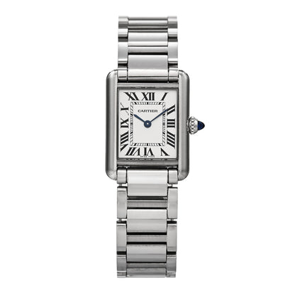 Cartier Stainless Steel 22mm Tank Must Quartz Watch 1 of 5