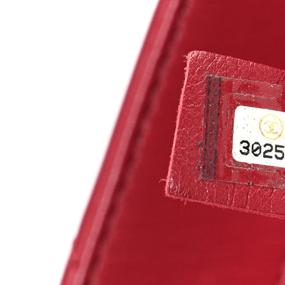 Chanel Goatskin Quilted Medium Chanel 19 Flap Red 7 of 10
