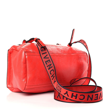 Givenchy Patent Lambskin 4G Mini Pandora Pop Red 3 of 9
