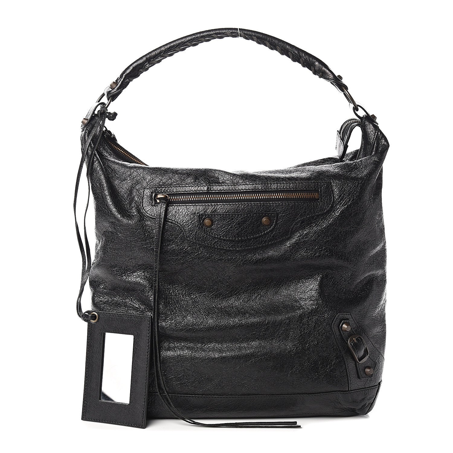 Balenciaga Agneau Classic Hardware Day Hobo Black 1 of 9