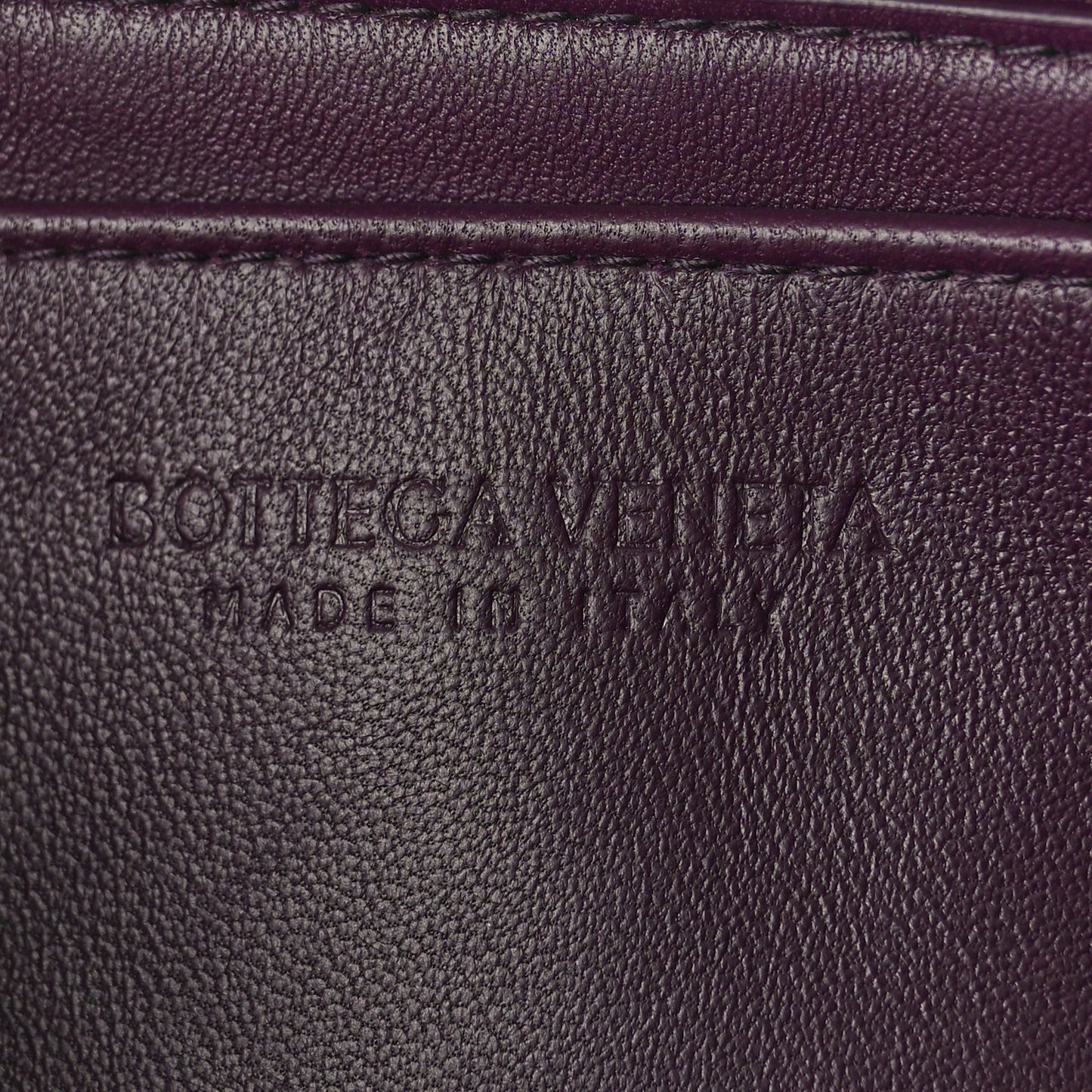 Nappa Intrecciato Small East West Andiamo Shoulder Bag Dark Mystic