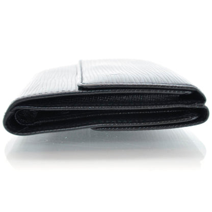 Louis Vuitton Epi Elise Wallet Black 4 of 10