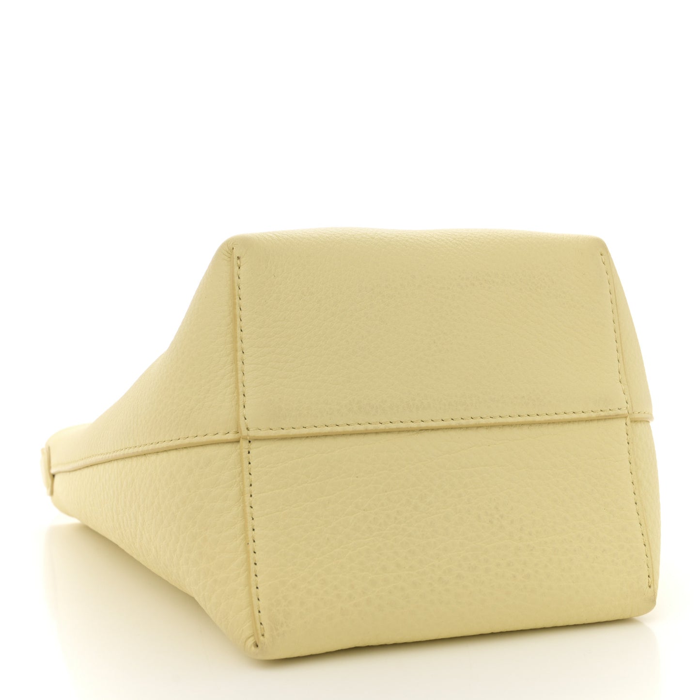 Grained Calfskin Small N/S Park Tote Lemon Sorbet