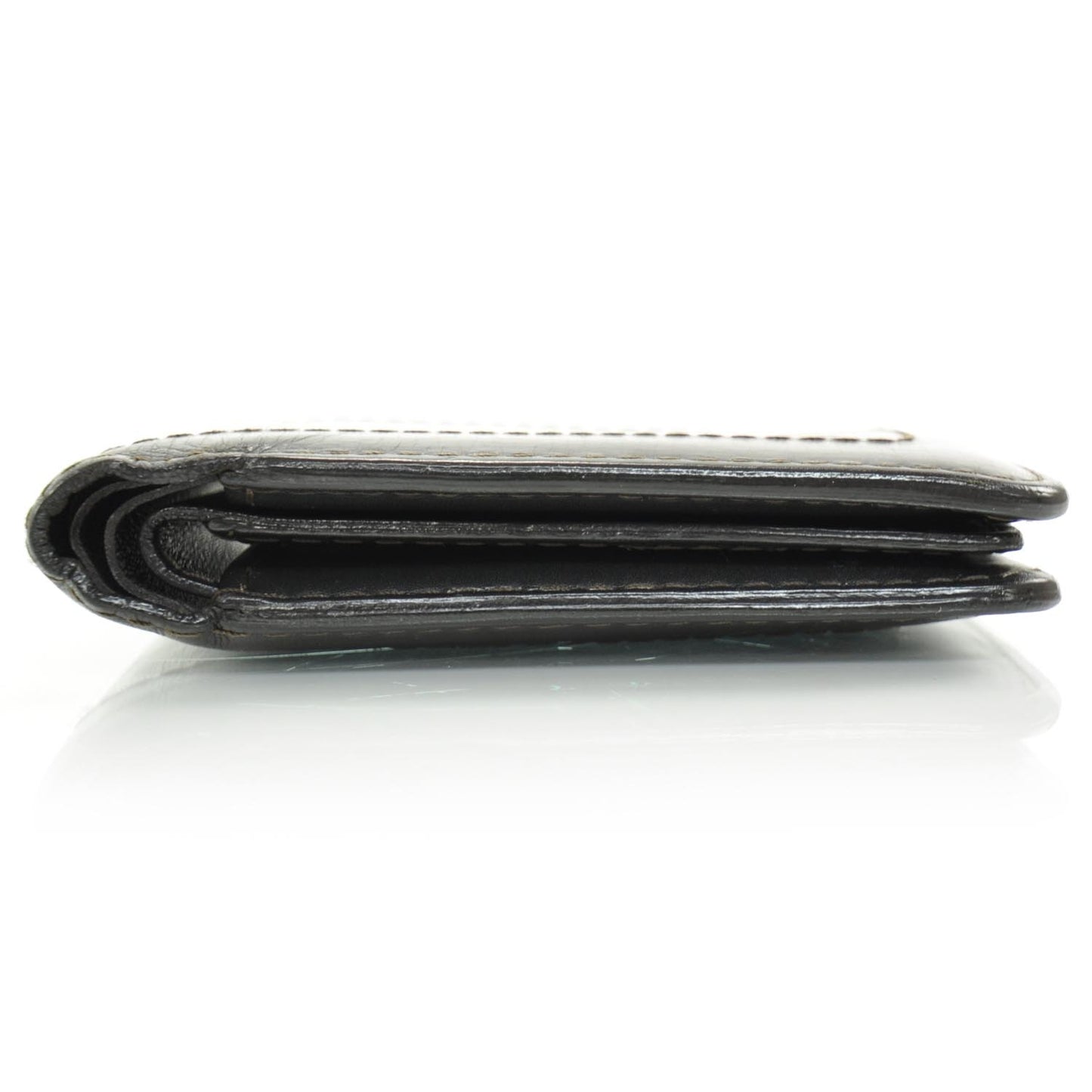 Utah Leather 6 Cards and Bill Holder Wallet