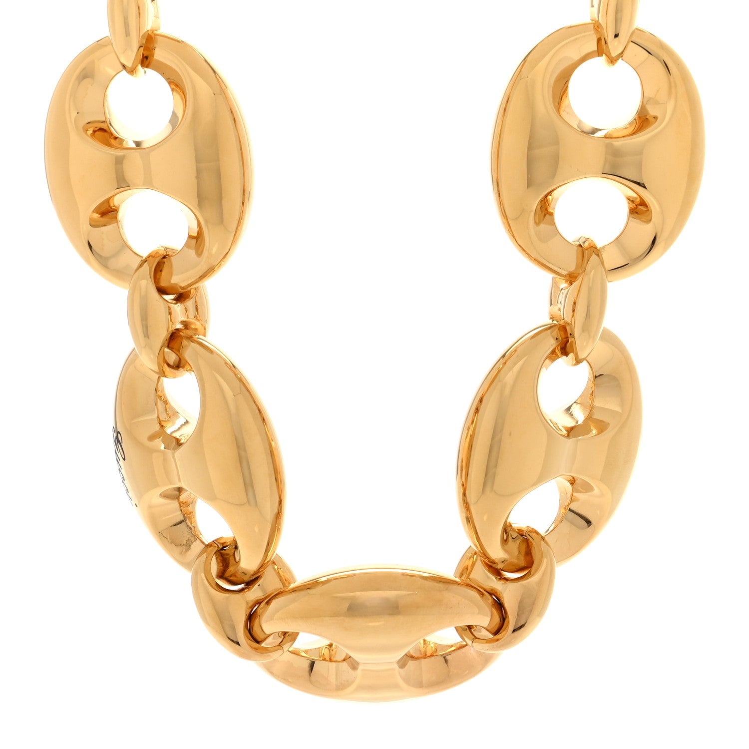 Gucci Metal Marina Chain Necklace Gold 1 of 6