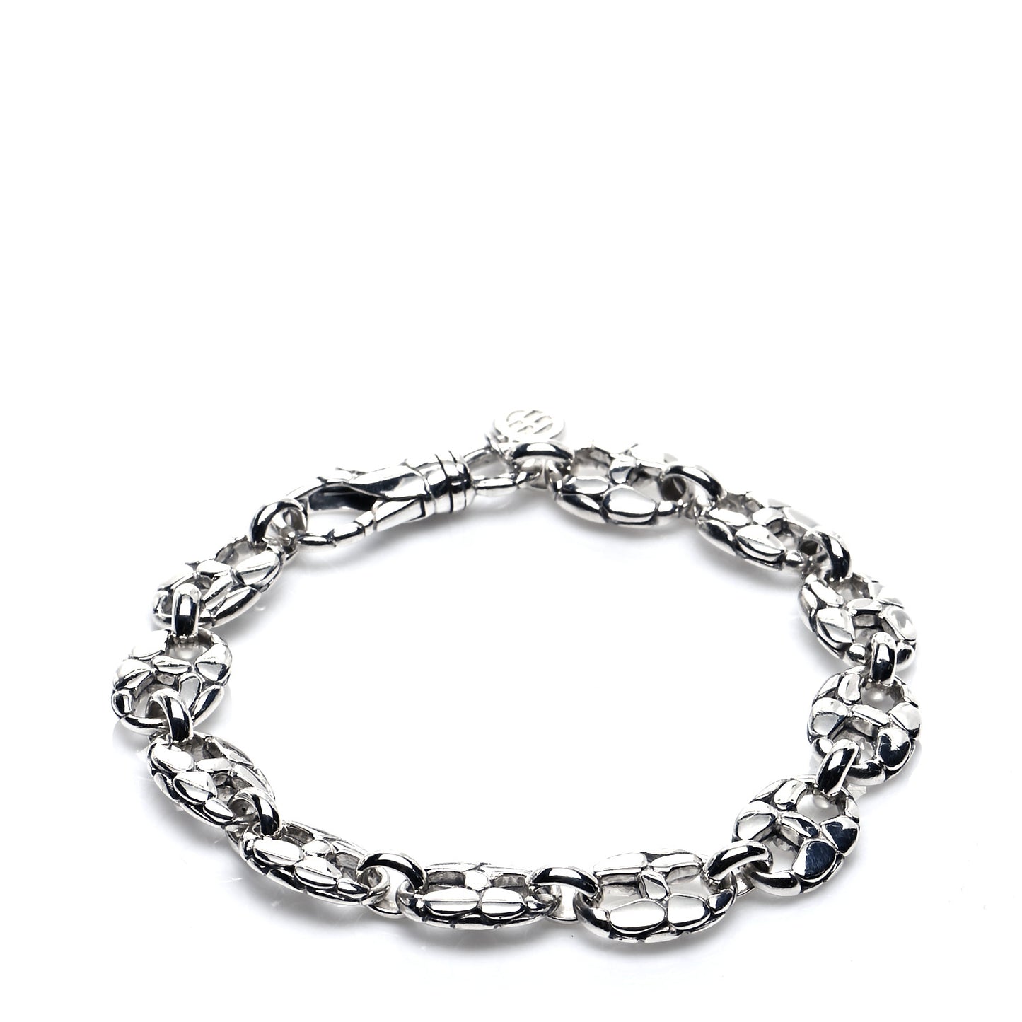 Sterling Silver Kali Pebble Link Bracelet