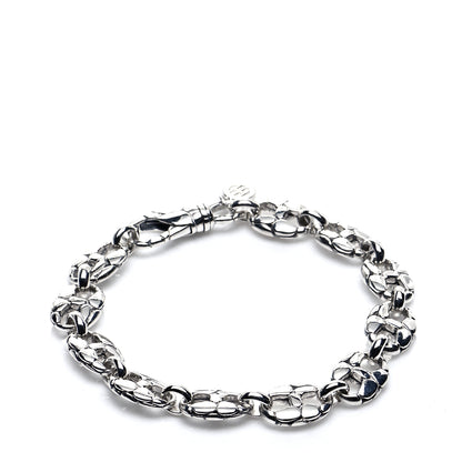 John Hardy Sterling Silver Kali Pebble Link Bracelet 1 of 4