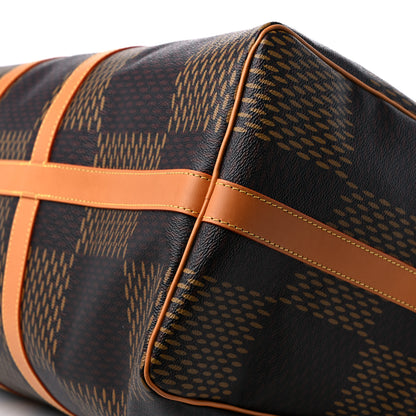 Louis Vuitton x Nigo Giant Damier Ebene Monogram Keepall Bandouliere 50 7 of 8