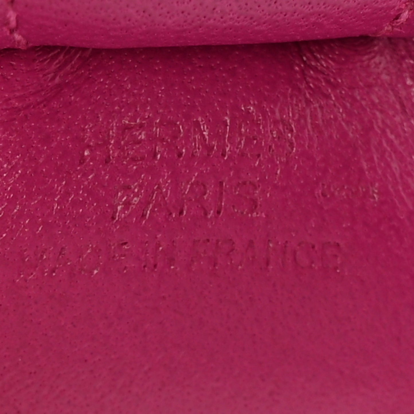Milo Lambskin Lizard Touch Grigri Rodeo Horse Bag Charm PM Rose Pourpre