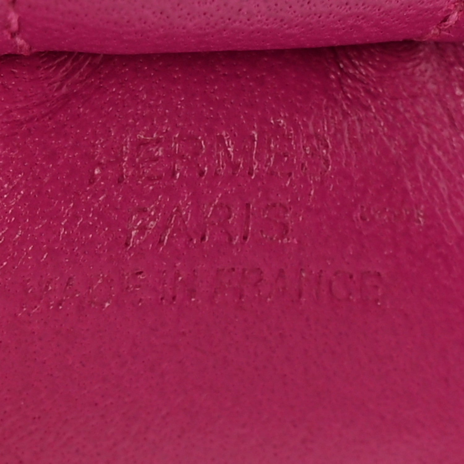Hermes Milo Lambskin Lizard Touch Grigri Rodeo Horse Bag Charm PM Rose Pourpre 3 of 6