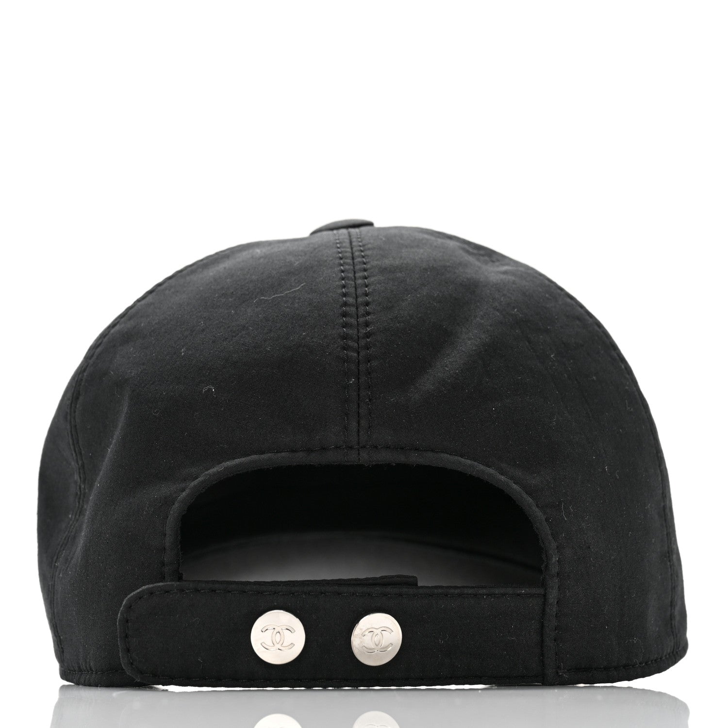Chanel Cotton CC Cap Hat Black 6 of 8