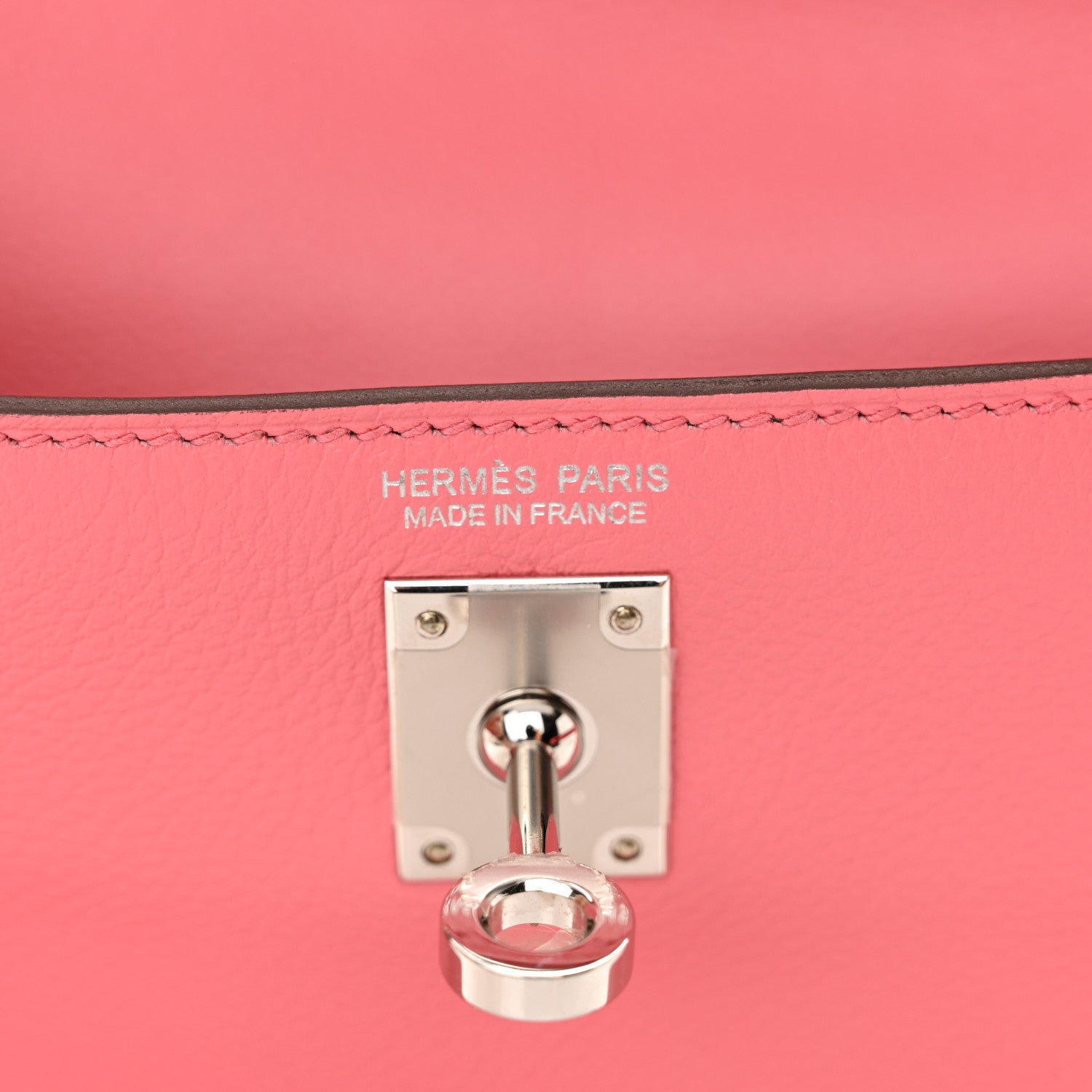 Hermes Evercolor Verso Kelly Danse II Belt Bag Rose D'Ete Vert Cypress 6 of 11