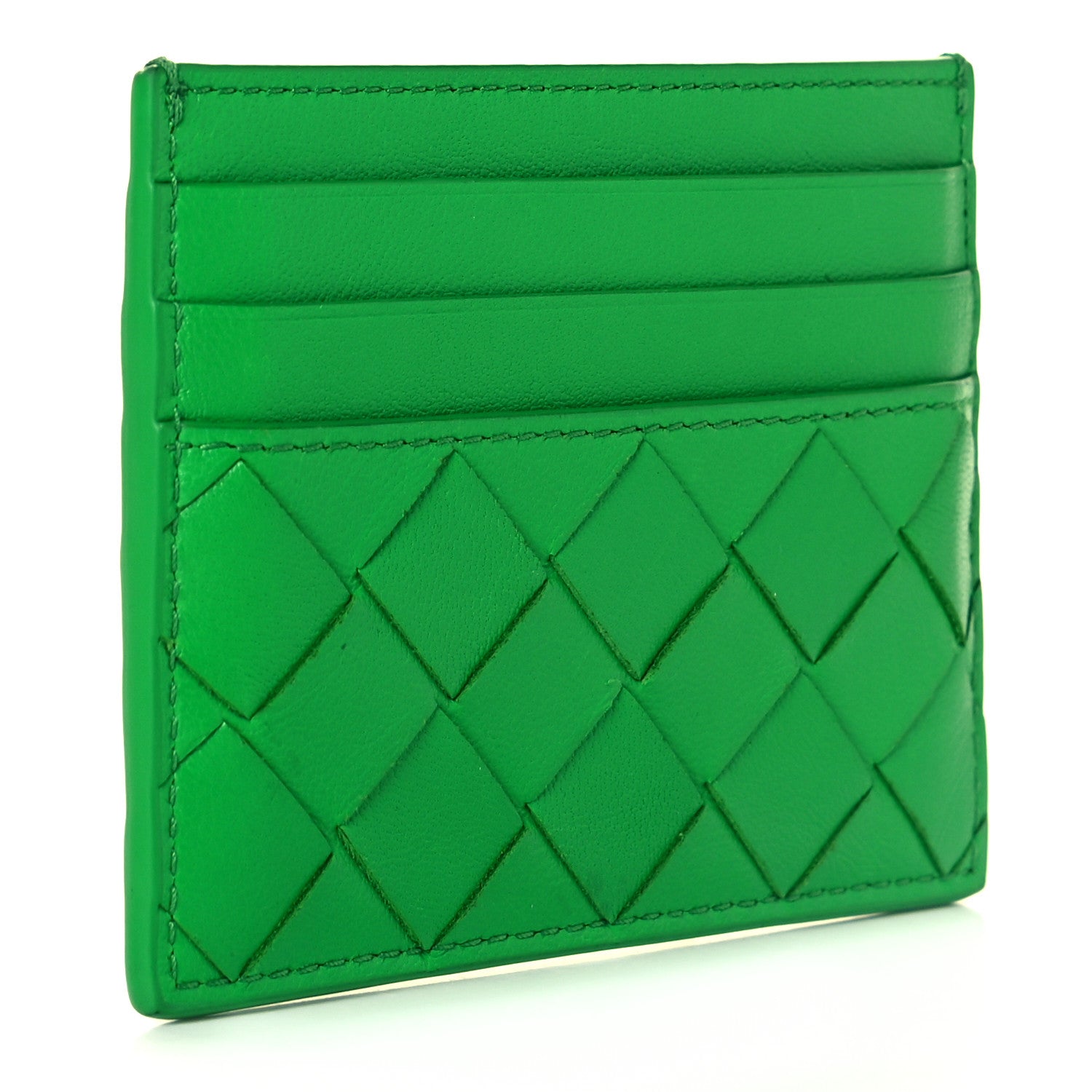 Bottega Veneta Nappa Intrecciato Card Holder Parakeet 3 of 7
