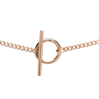 Hermes 18K Rose Gold PM Echappee Necklace ST 4 of 5