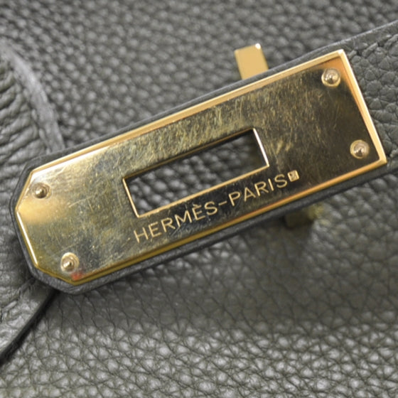 Hermes Togo Leather Birkin 35 Vert Olive 11 of 13