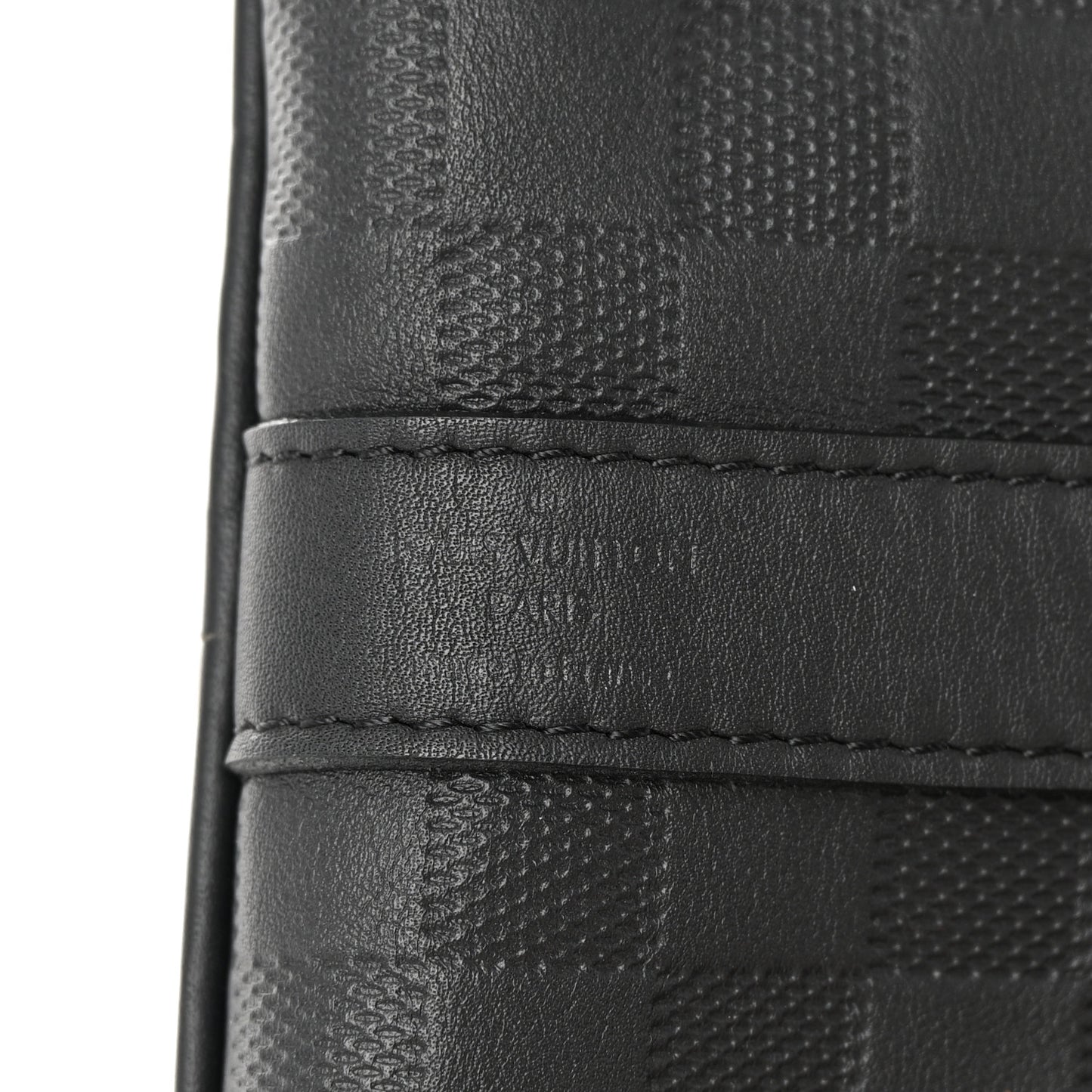 Damier Infini Keepall Bandouliere 45 Onyx