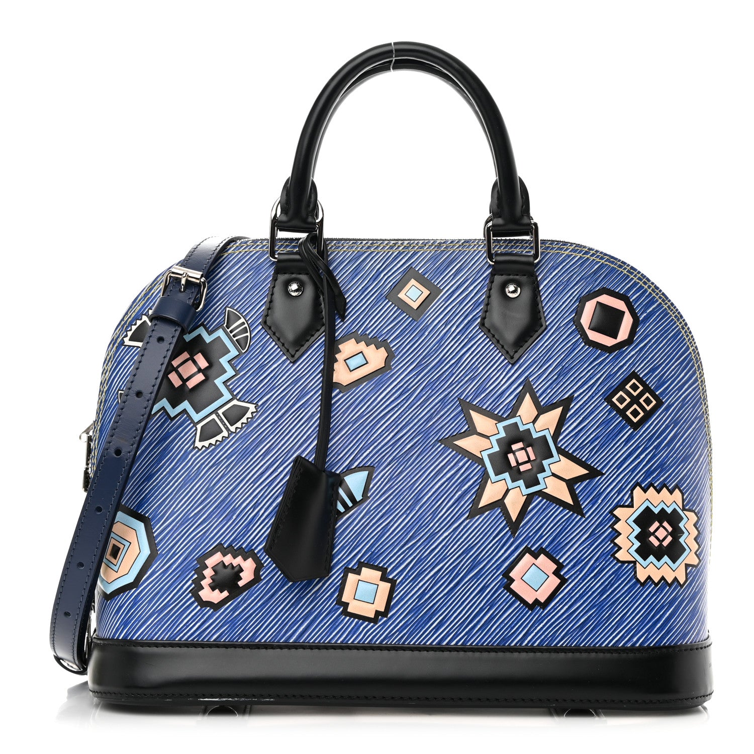 Louis Vuitton Epi Azteque Alma PM Denim Light 1 of 19