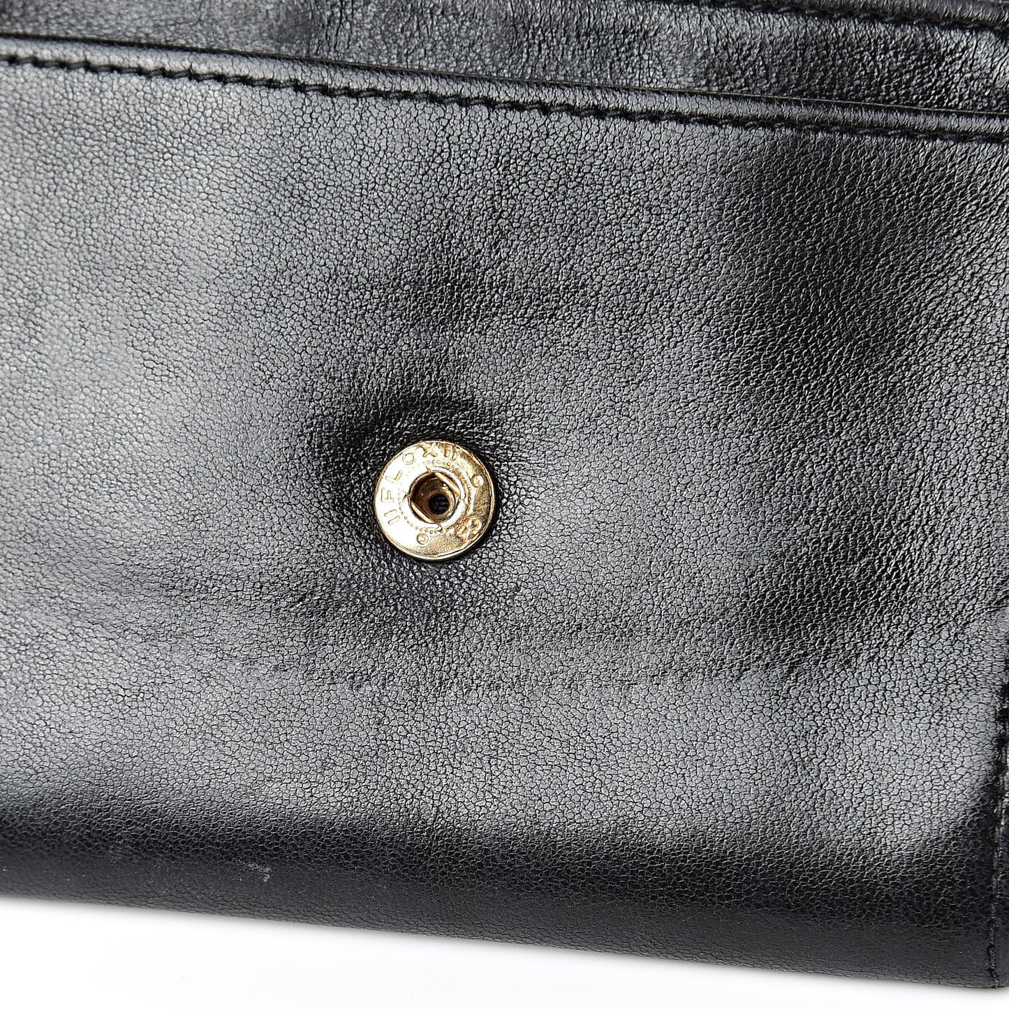 Calfskin Timeless Coin Purse Black