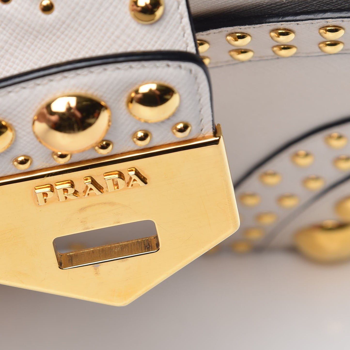 Saffiano Sound Studded Hobo Talco