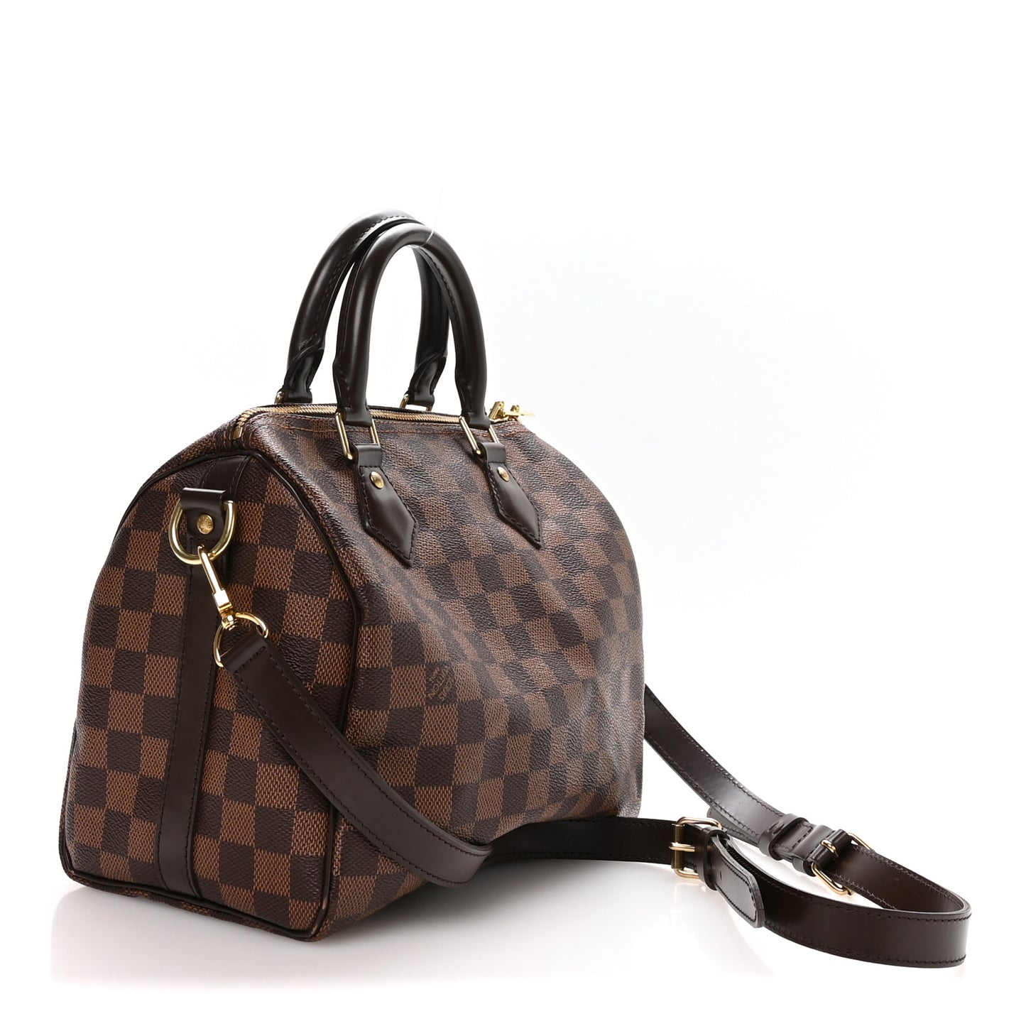 Damier Ebene Speedy Bandouliere 25