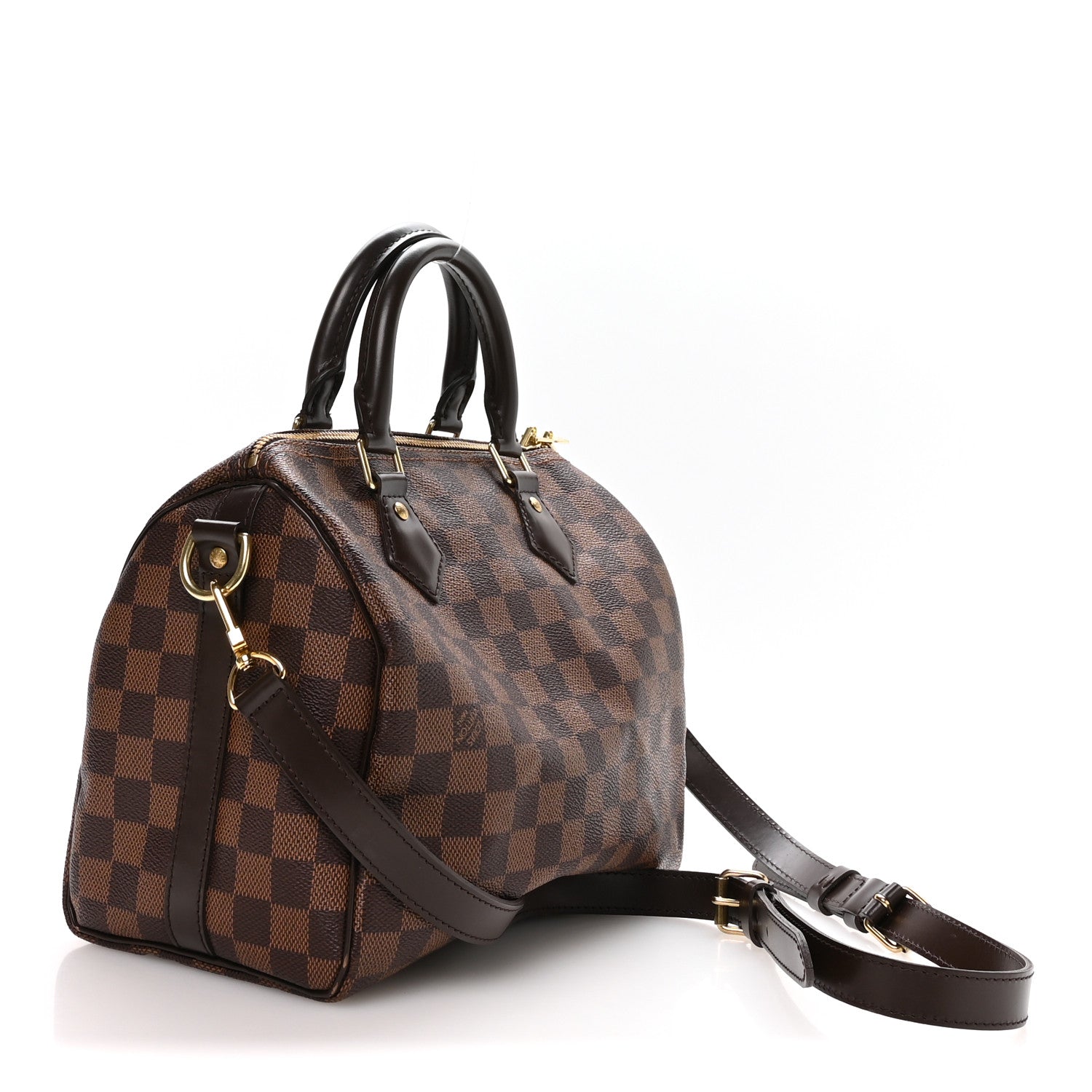 Louis Vuitton Damier Ebene Speedy Bandouliere 25 3 of 10