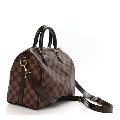Louis Vuitton Damier Ebene Speedy Bandouliere 25 3 of 10