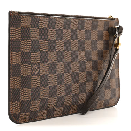 Louis Vuitton Damier Ebene Neverfull MM GM Pochette 3 of 6
