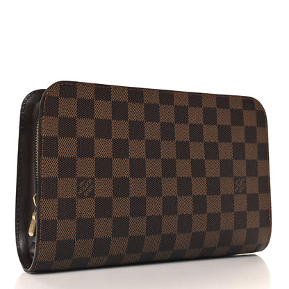 Louis Vuitton Damier Ebene Pochette Saint Louis Clutch 3 of 6