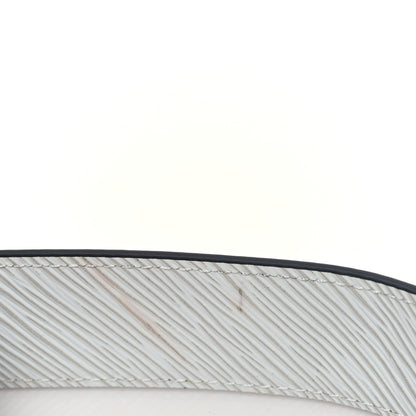 Louis Vuitton Epi Love Lock Shoulder Strap Black White 5 of 5