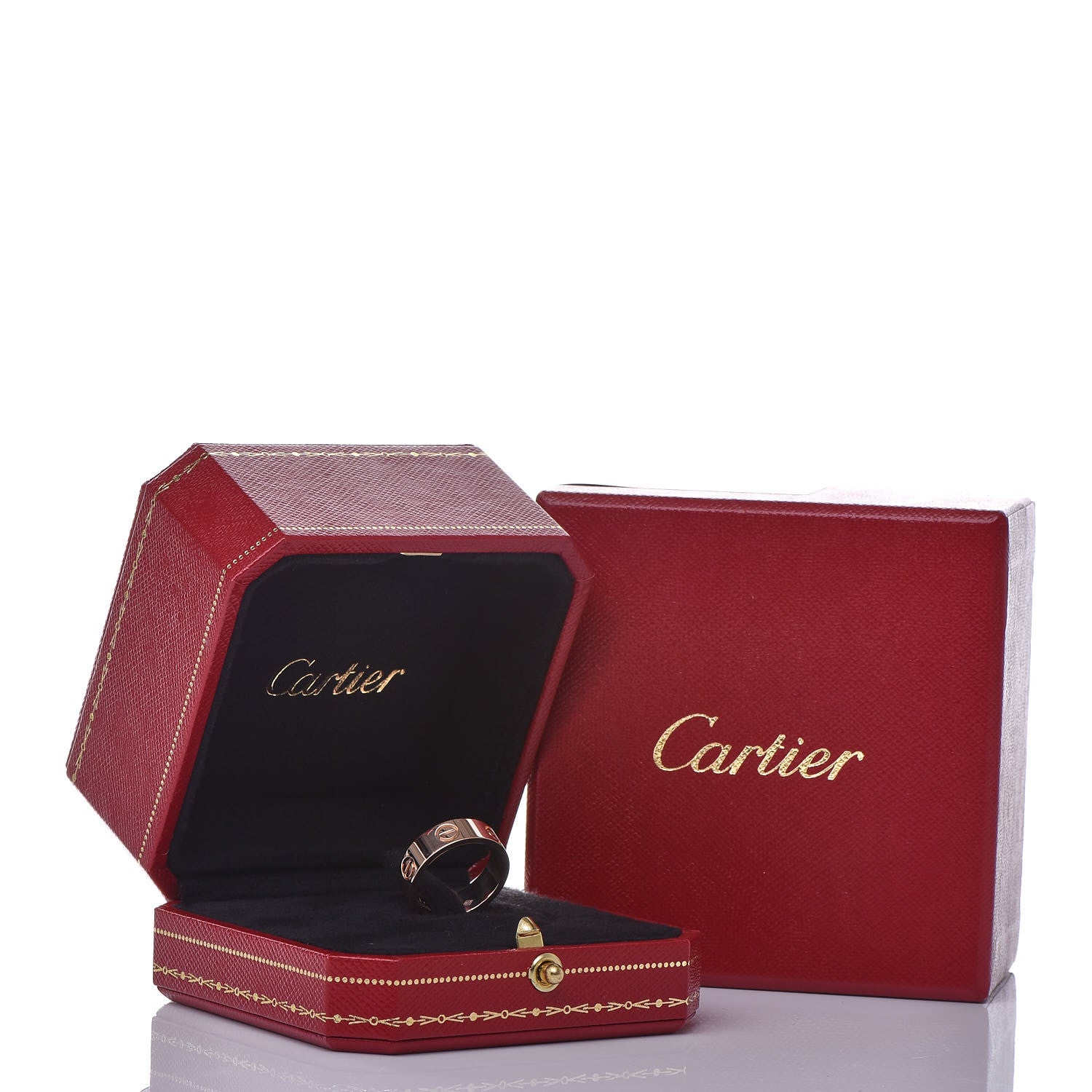 Cartier 18K Pink Gold 5.5mm LOVE Ring 50 5.25 5 of 5
