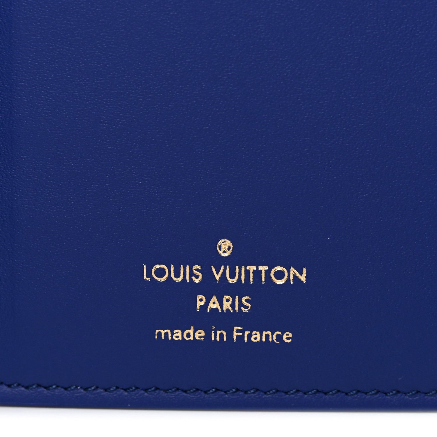 Louis Vuitton Taurillon Capucines Compact Wallet Blue 6 of 8