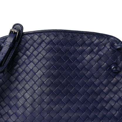 Bottega Veneta Nappa Intrecciato Nodini Crossbody Messenger Atlantic 7 of 9