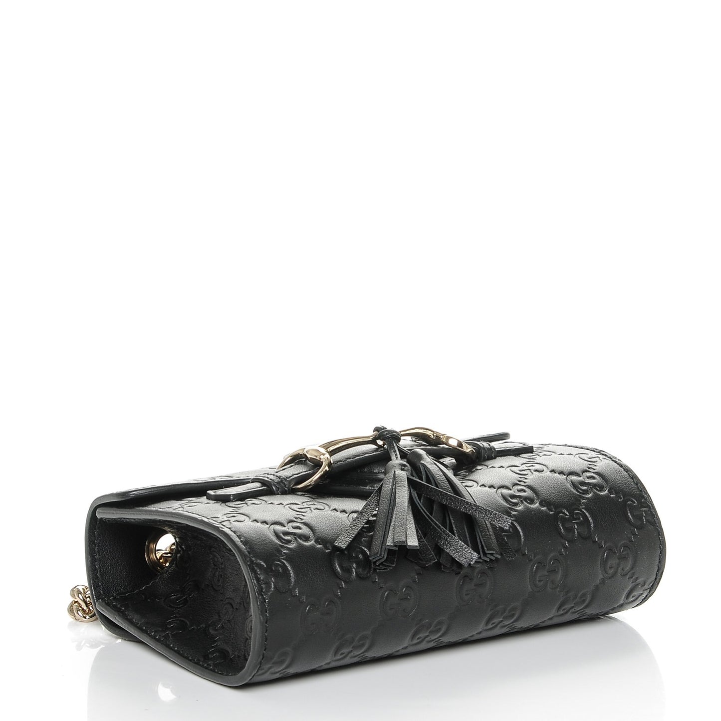 Guccissima Mini Emily Shoulder Bag Black
