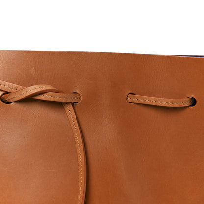 Mansur Gavriel Vegetable Tanned Calfskin Bucket Bag Cammello Royal 10 of 12