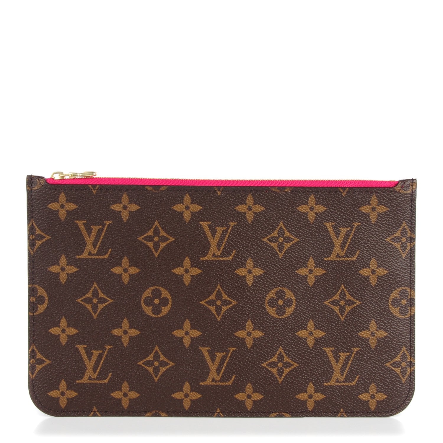 Louis Vuitton Monogram Neverfull MM GM Pochette Pivoine 1 of 9