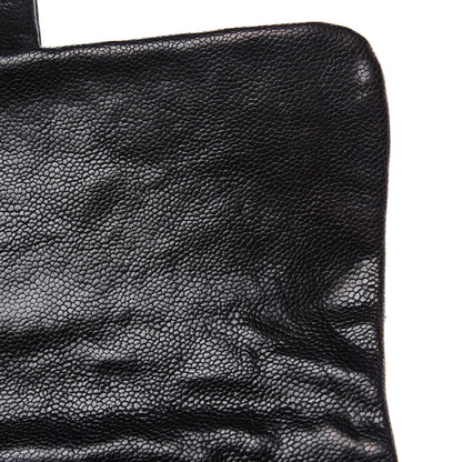 Chanel Glazed Caviar Quilted Modern Chain Flap Black 14 of 15