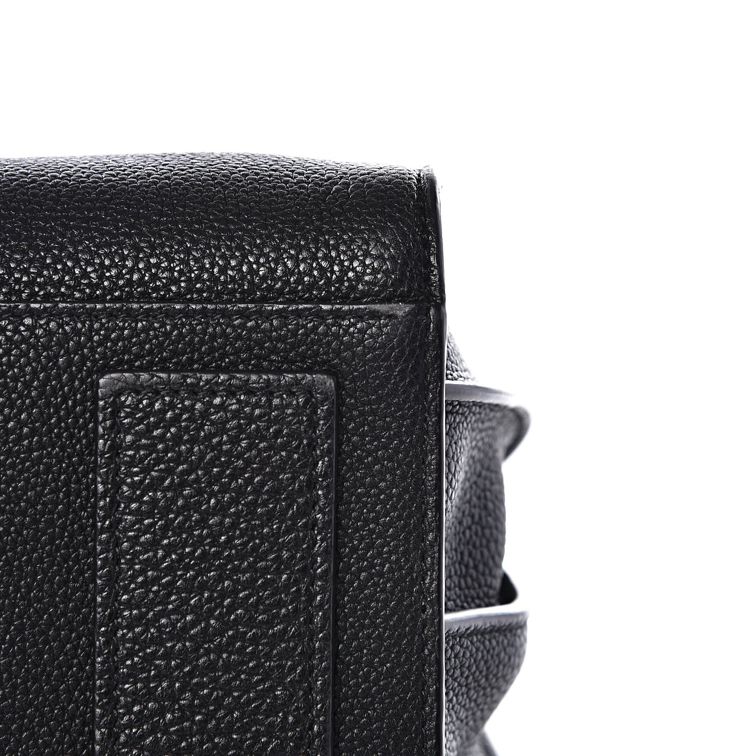 Saint Laurent Grained Calfskin Small Supple Sac De Jour Black 9 of 9