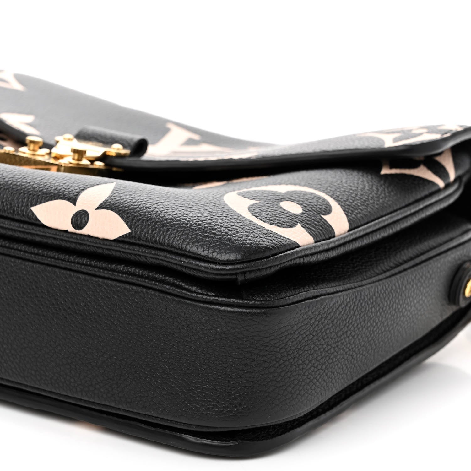 Louis Vuitton Empreinte Monogram Giant Pochette Metis Black Beige 9 of 10