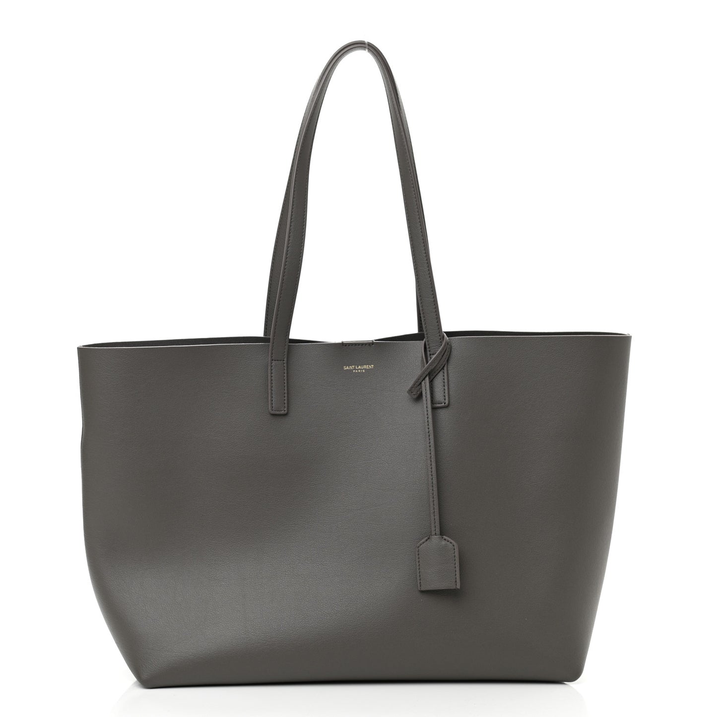 Calfskin Large Shopping Tote Earth