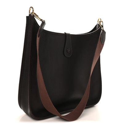 Hermes Fjord Evelyne GM Chocolate 3 of 10