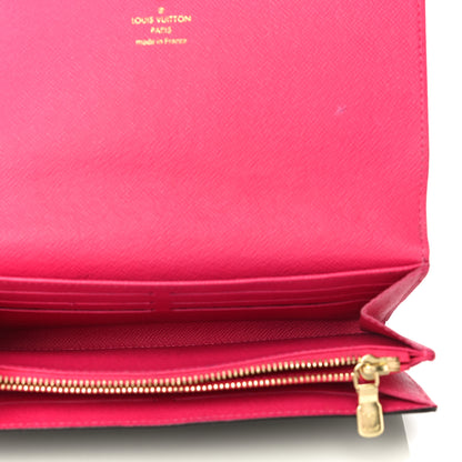 Louis Vuitton Monogram 2015 Christmas Animation Sarah Wallet Hibiscus 5 of 13