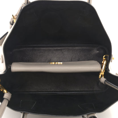 Prada Saffiano Cuir Medium Double Bag Pomice 5 of 13