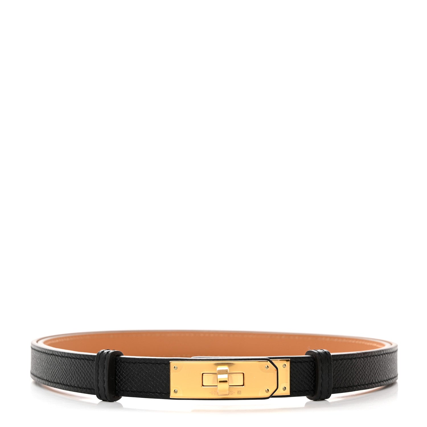 Hermes Epsom Kelly Belt Black 1 of 4
