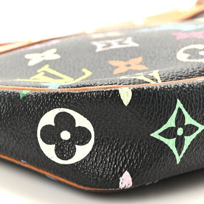 Louis Vuitton Monogram Multicolor Pochette Accessories Black 7 of 8