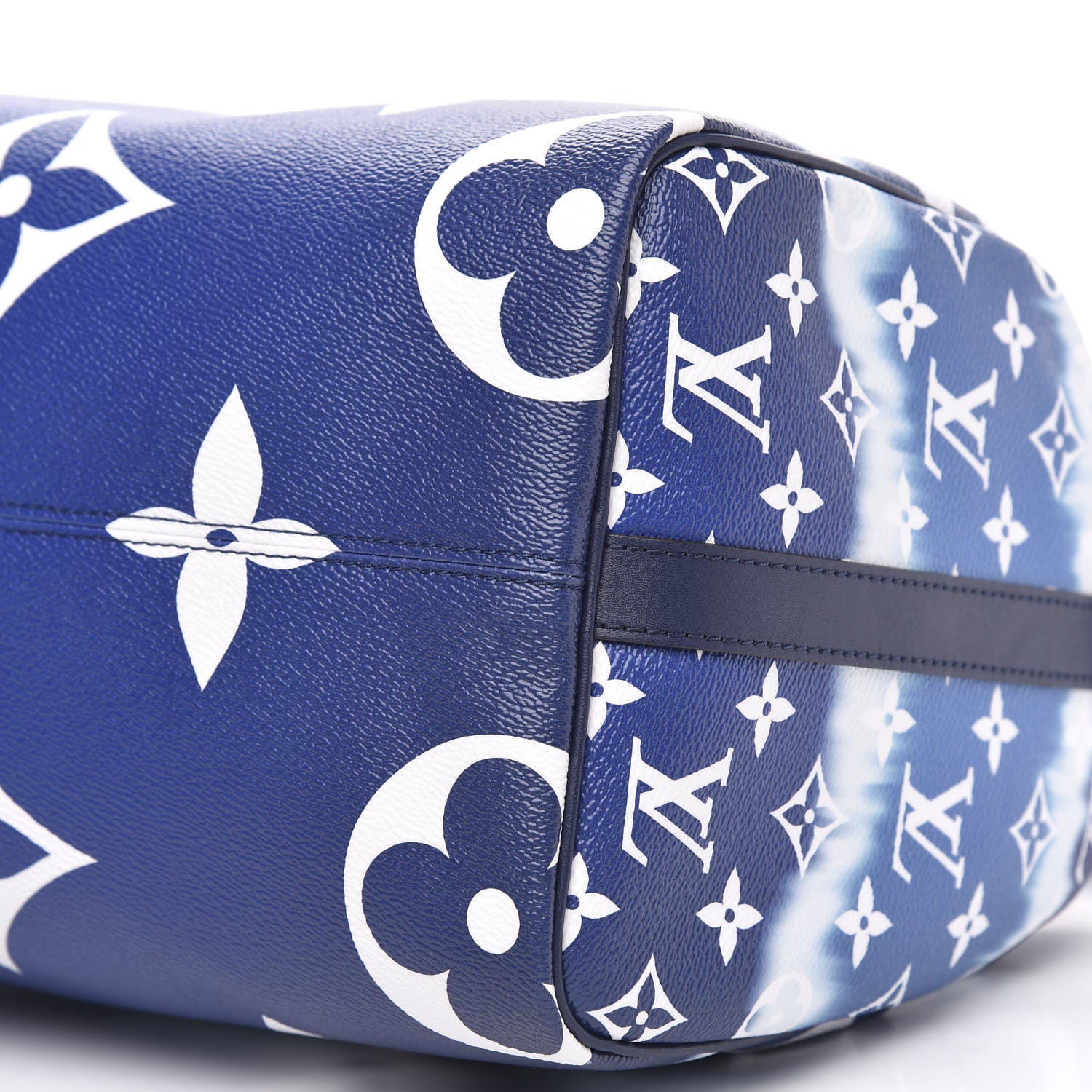 Louis Vuitton Monogram Escale Speedy Bandouliere 30 Blue 9 of 12