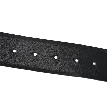 Valentino Garavani Glossy Calfskin VLogo Reversible 40mm Belt 65 26 Black Rouge Pur 4 of 6
