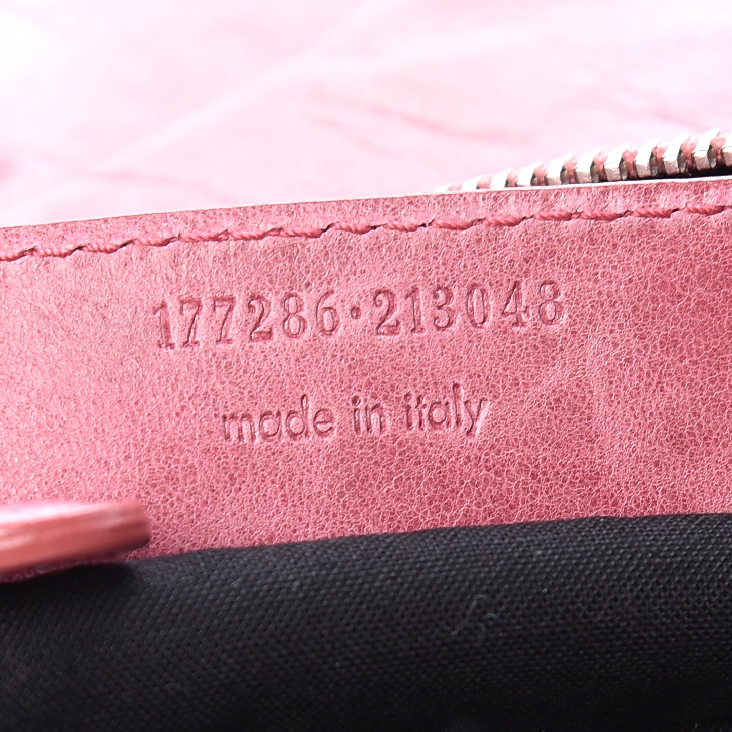 Agneau Giant 21 Silver Hardware Flat Handle Clutch Framboise