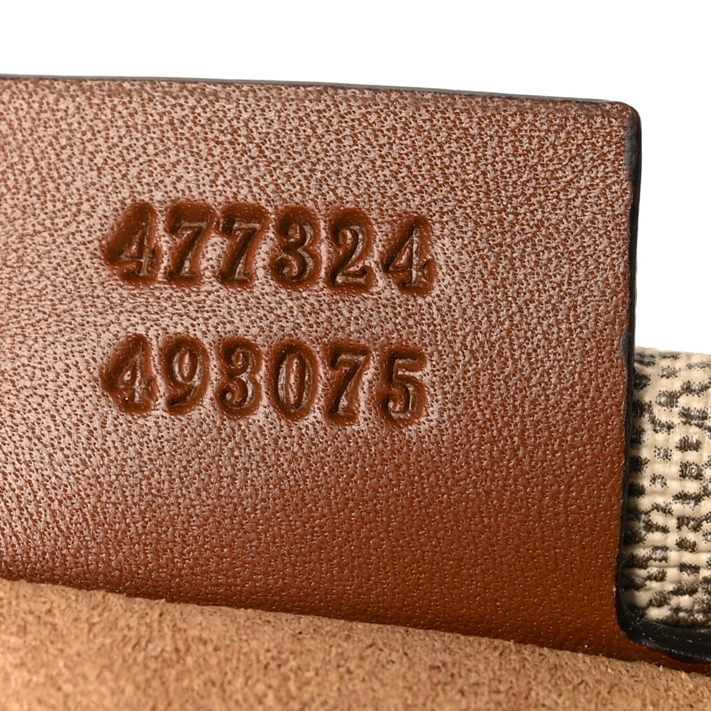 GG Supreme Monogram Large Linea A Hobo Light Brown